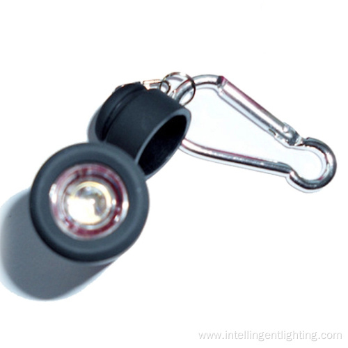 Pocket Torch Light LED USB Keychain Flashlight Lamp